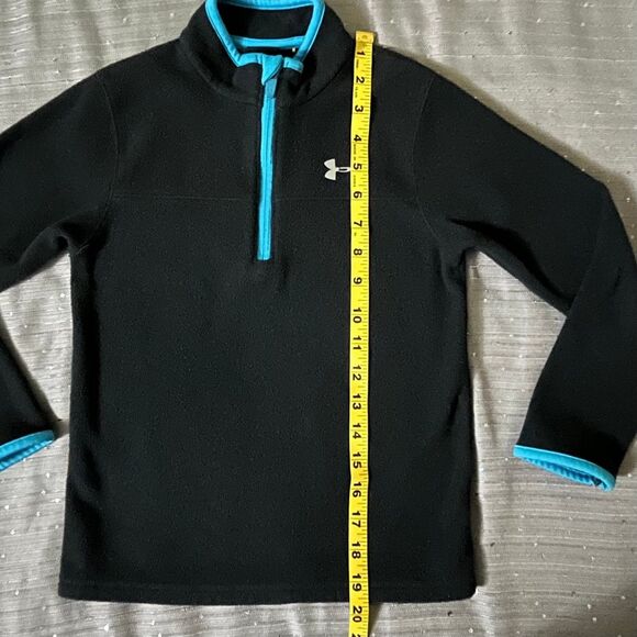 Under Armour Zip Up Sherpa Sweater Size 6 Boy‎ - Picture 7 of 8